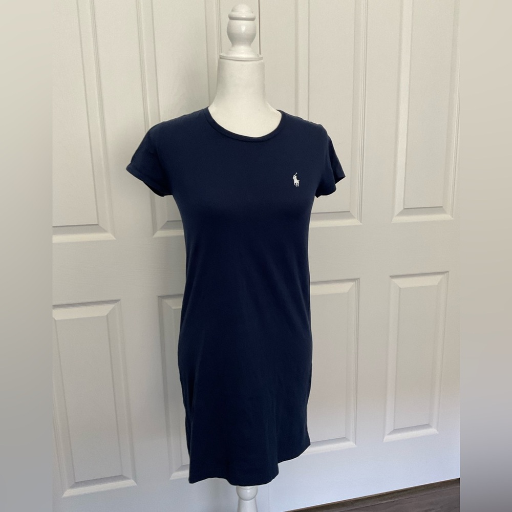 Polo Ralph Lauren Tee Shirt Dress Short Sleeve Women’s Size Small Petite